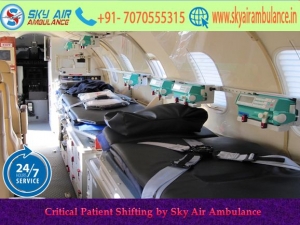Quick Transfer with Doctor by Sky Air Ambulance in Allahabad